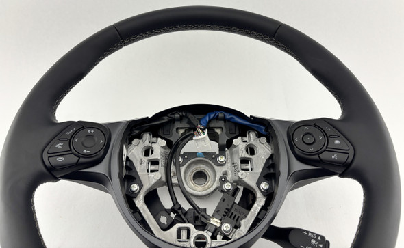 2022-2025 Toyota GR86 Black Leather Steering Wheel / Manual /   FB210