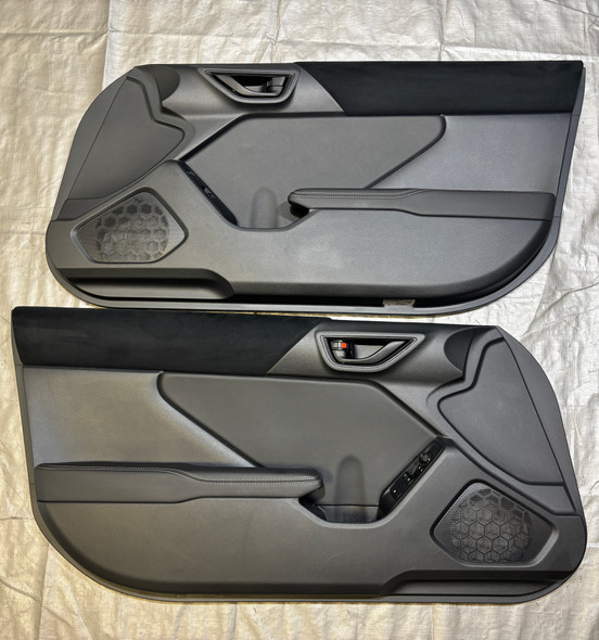 2022-2025 Toyota GR86 Premium Ultrasuede Interior Door Panels / Pair /   FB210