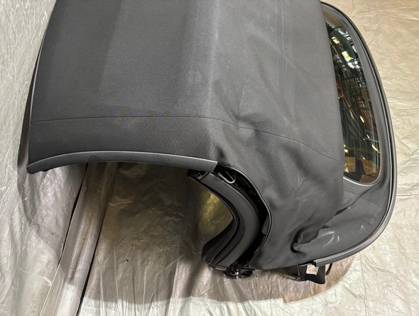 2005-2012 Porsche 987 Boxster OEM Black Cloth Convertible Soft Top w/ Frame /   BC039