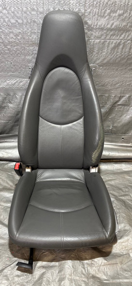 2005-2012 Porsche 987 Boxster / Cayman / 997 911 Stone Grey Leather Seats / 2 Way Power / Pair /   BC039