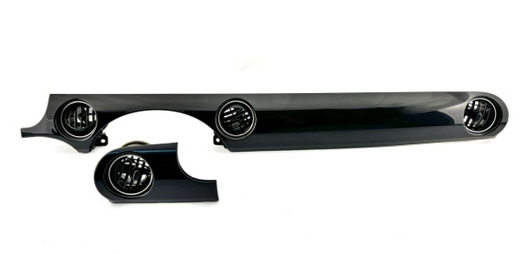 2006-2015 Mazda Mx5 Miata Dashboard Trim Panels w/ AC Vents / Piano Black /   NC110