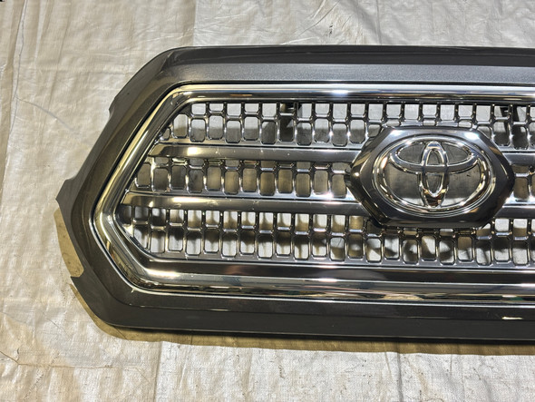 2016-2019 Toyota Tacoma TRD Sport Front Grille w/ Chrome Trim Surround / Magnetic Gray Metallic  TC005