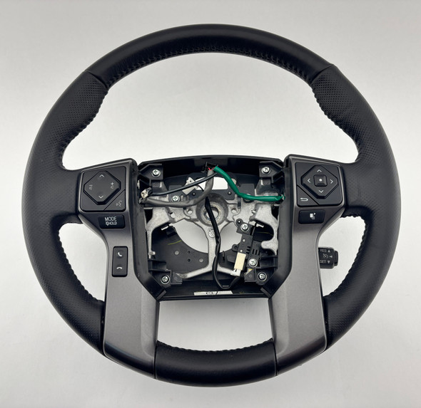 2016-2023 Toyota Tacoma Black Leather Steering Wheel w/ Controls /   TC005