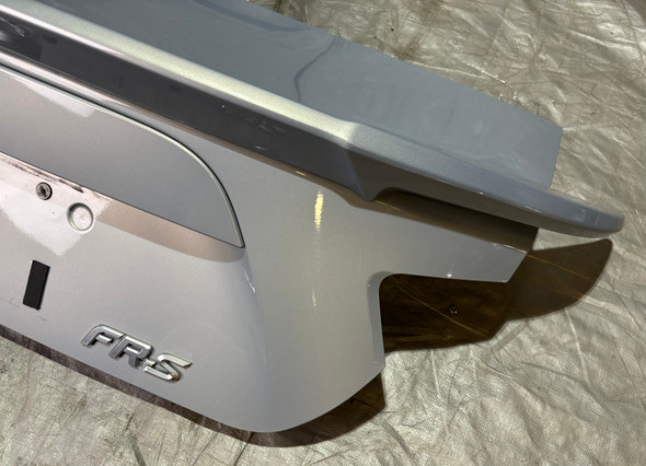 2013-2016 Scion FRS 10 Series OEM Trunk Lid Panel w/ Spoiler  / Silver Ignition  FB054