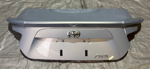 2013-2016 Scion FRS 10 Series OEM Trunk Lid Panel w/ Spoiler  / Silver Ignition  FB054