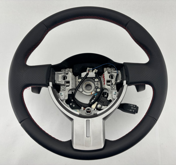 2013-2016 Scion FRS Black Leather Steering Wheel w/ Trim / Automatic /   FB054