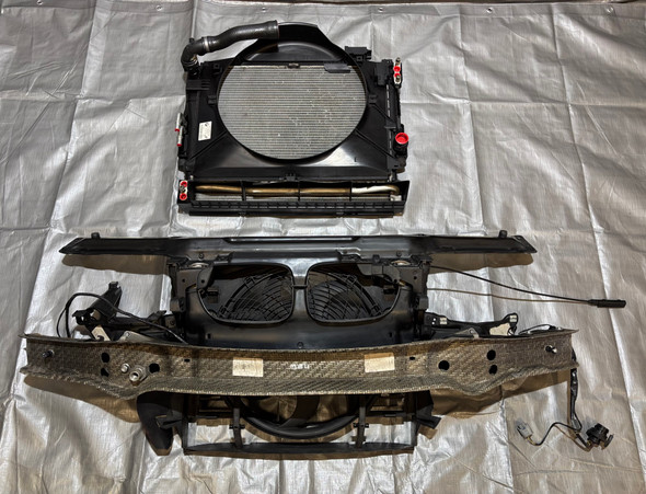 2001-2006 E46 BMW M3 Convertible Front Core Support / Radiator / Impact Beam / 122K M3019