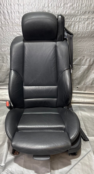2001-2006 E46 BMW M3 Convertible Black Leather Front Leather Seats / Pair /   M3019