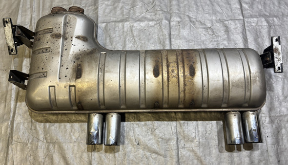 2001-2006 E46 BMW M3 OEM Exhaust Muffler w/ Tips / 122K M3019