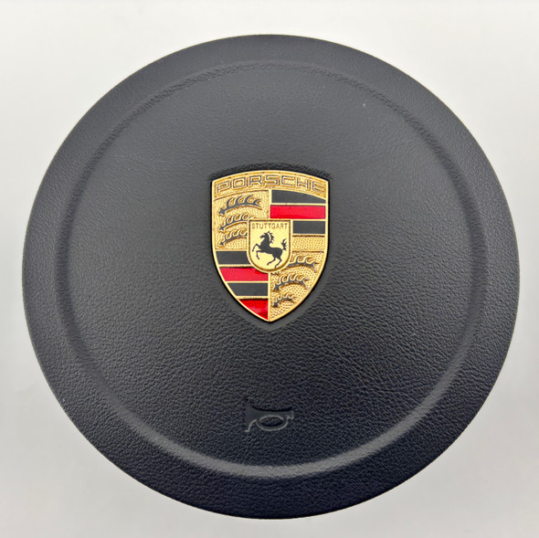 2013-2016 Porsche 981 Boxster Cayman 991 911 Driver Steering Wheel Airbag SRS / Black / 991803089045Q0 /   BC207