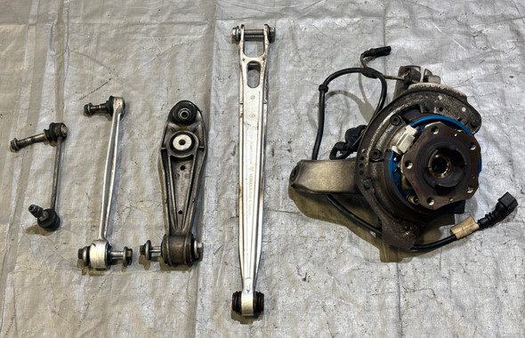 2013-2020 Porsche 981 718 Boxster / Cayman Passenger Rear Knee / Spindle Hub w/ Control Arms / 49K BC207