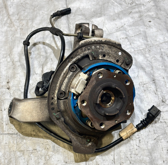 2013-2020 Porsche 981 718 Boxster / Cayman Passenger Rear Knee / Spindle Hub w/ Control Arms / 49K BC207