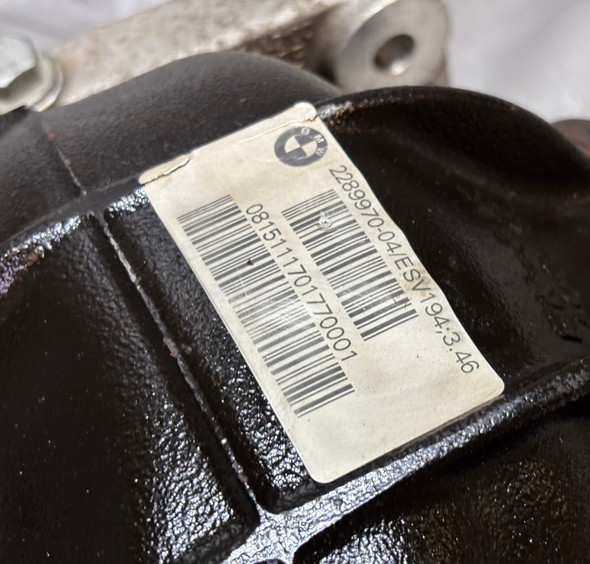 2015-2017 F80 F82 BMW M3 M4 Limited Slip Differential / 3.46 *LEAKS* / 72K F8M07