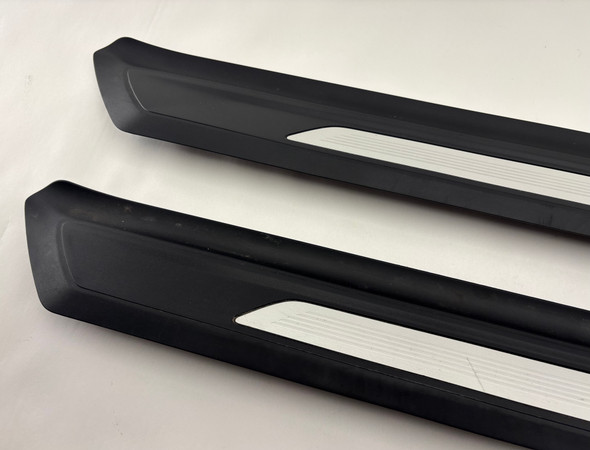 2015-2020 F83 BMW M4 Convertible OEM Interior Door Sill Trims / Pair /   F8M07