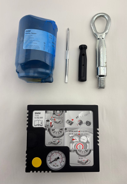 2015-2020 F80 F82 F83 BMW M3 M4 Factory Emergency Tire Compressor Kit / F8M07