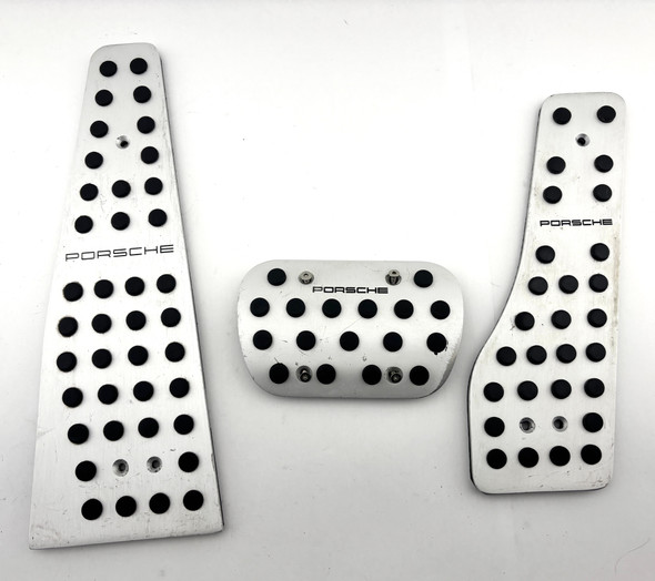 2005-2012 Porsche 987 Boxster Cayman Aluminum Pedal Trims / Automatic /   BC040