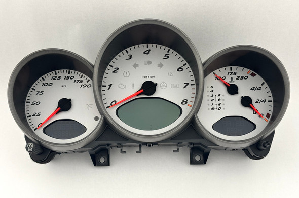 2006-2008 Porsche 987 Cayman S Instrument Gauge Cluster / Tiptronic / 98764111412D07 / 100K BC040