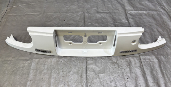 1990-1997 Mazda Miata Rear Finish Panel / License Plate Panel / White  NA119