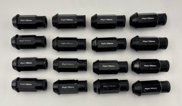 1990-2005 Mazda Miata Flyin' Miata Aluminum Lug Nuts / Set of 16 / USED /   NA119