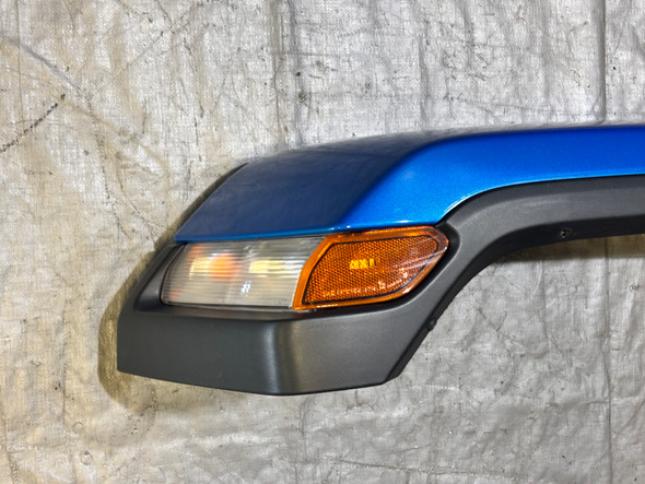 2018-2023 Jeep Wrangler JL / Gladiator JT Sport Driver Front Fender Arch Flare w/ Light / Hydro Blue Pearl  JT005