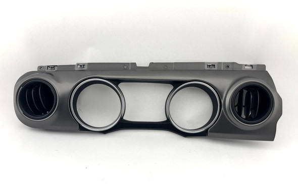 2018-2023 Jeep Wrangler JL Gladiator JT Gauge Cluster Surround Trim Panel / Dark Gray /   JT005
