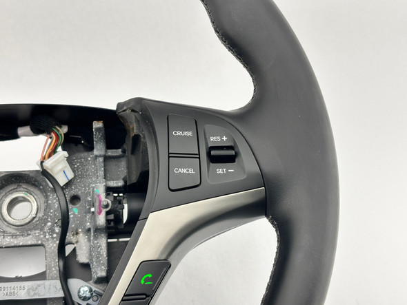 2013-2016 Hyundai Genesis Coupe Black Leather Steering Wheel / Automatic /   HG034