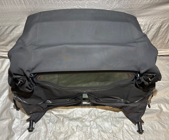 2007-2010 Saturn Sky / Pontiac Solstice Convertible Soft Top w/ Frame / Black *DAMAGE* /   PS077