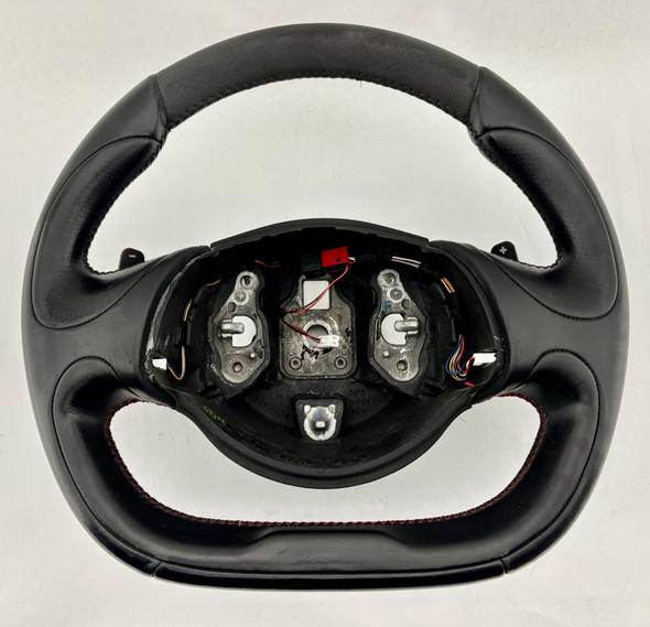 2016-2020 Alfa Romeo 4C Black Leather Steering Wheel /   AR401