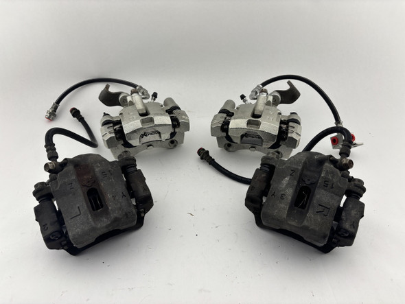 1999-2000 Mazda Miata OEM Brake Calipers w/ Brackets / Set of 4  / 107K NB280