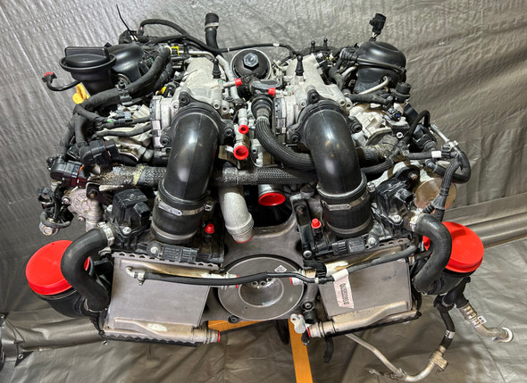 2017-2018 Alfa Romeo Giulia Quadrifoglio 2.9l V6 Engine Long Block w/ Twin Turbochargers / 76K AG007