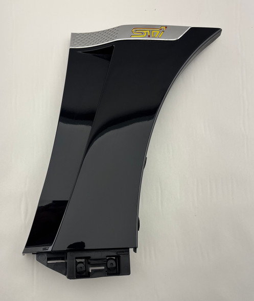 2019-2021 Subaru WRX STI Passenger Fender Vent / Trim Panel / Crystal Black Silica  SS020