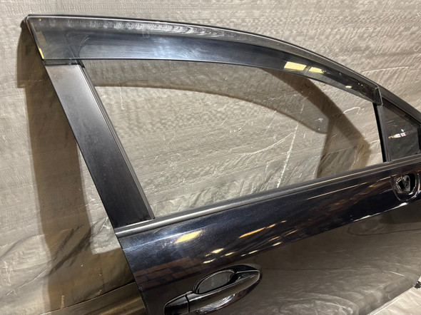 2015-2021 Subaru WRX STI Passenger Front Door Assembly / Crystal Black Silica  SS020