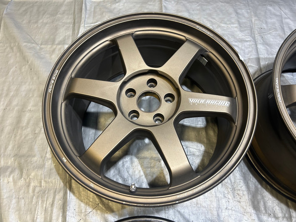 2015-2019 Volkswagen MK7 Golf R 19x9.5" Volk Racing TE37 Wheels Rims / Set of 4 / *Minor Bend*/ M7R12