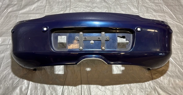1997-2002 Porsche 986 Boxster Rear Bumper Cover w/ Parking Sensors / Ocean Blue Metallic  BX074