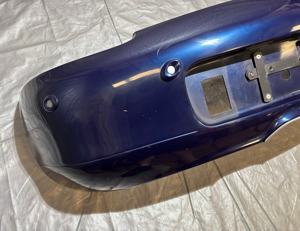 1997-2002 Porsche 986 Boxster Rear Bumper Cover w/ Parking Sensors / Ocean Blue Metallic  BX074