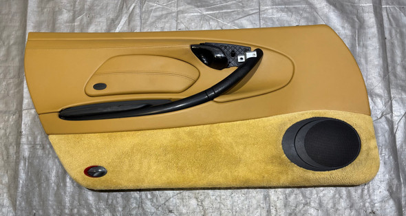 1999-2004 Porsche 986 Boxster Savanna Beige Full Leather Interior Door Panels / Pair /   BX074