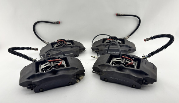 1997-2004 Porsche 986 Boxster Brembo Brake Calipers / Set of 4 / 79K BX074