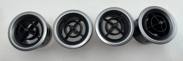 1999-2005 Mazda Miata AC Vents w/ Silver Trim / Set of 4  /   NB281