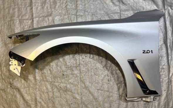 2017-2020 Infiniti Q60 Driver Side Fender Panel / Liquid Platinum IQ606