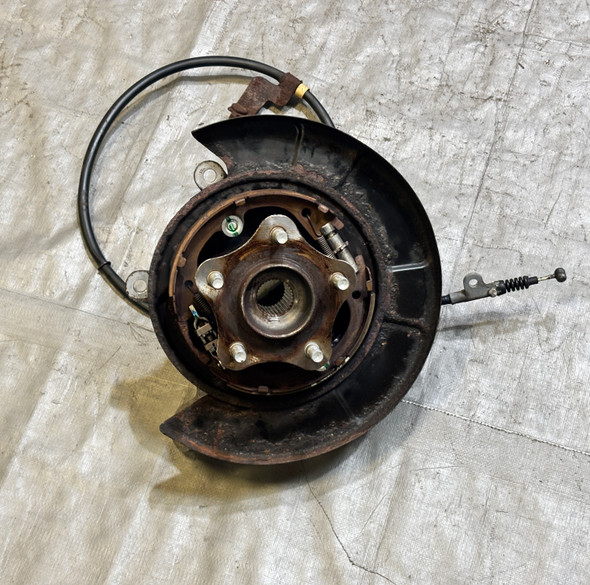 2017-2020 Infiniti Q60 Driver Rear Spindle / Hub w/ Control Arms / 98K IQ606