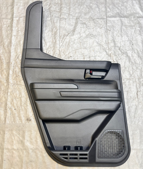 2024-2026 Toyota Tacoma SR5 DoubleCab Rear Interior Door Panels / Black / Pair /   TC201
