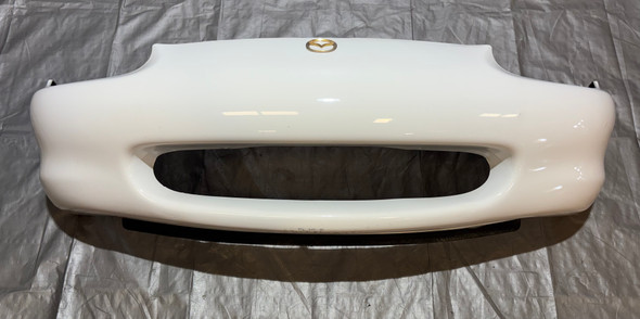 1999-2000 Mazda Miata Front Bumper Cover  / White  NB282