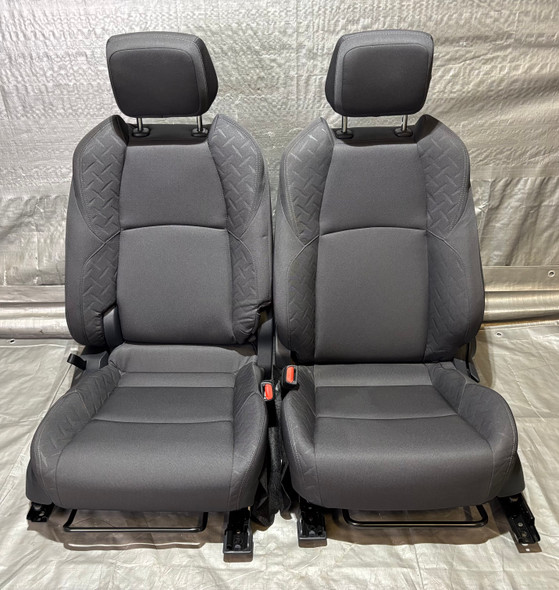2024-2026 Toyota Tacoma SR Xtracab Black Cloth Front Seats / Pair /   TC202