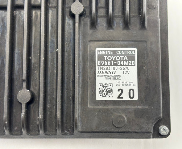 2025 Toyota Tacoma 2.4l OEM Engine Control Module ECU / 8966104M20 / 9k miles TC202