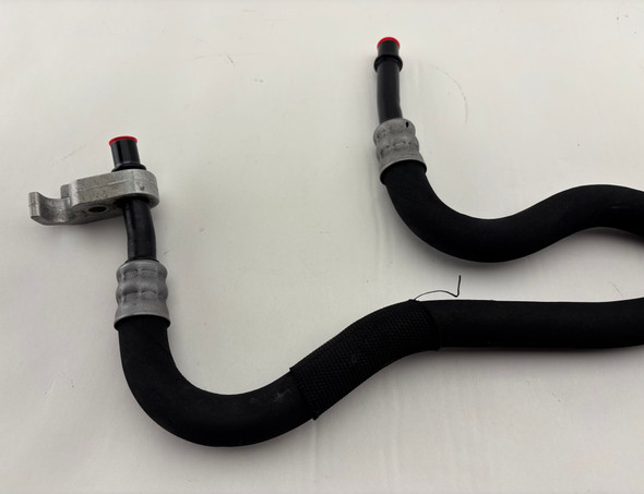 2008-2013 BMW 135i Engine Oil Cooler Feed Hoses / Lines / Pair / OEM /   B1014
