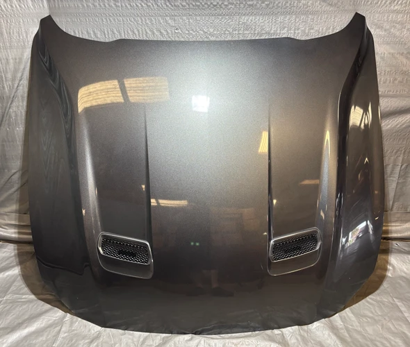 2018-2023 Ford Mustang GT S550 OEM Hood Panel w/ Vents / Magnetic Metallic  FM018