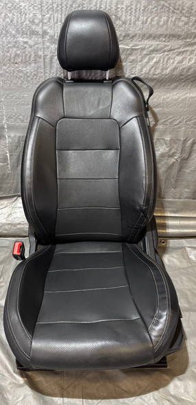 2018-2020 Ford Mustang GT Premium Coupe Black Leather Front Seats / Pair /   FM018