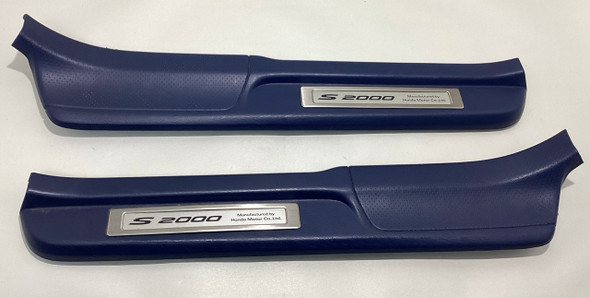 2000-2009 Honda S2000 Door Sills Scuff Plates Trim Panels / Pair / Blue /   HS002