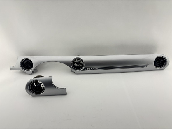 2006-2015 Mazda Mx5 Miata Dashboard Trim Panels / Liquid Silver Metallic /   NC113