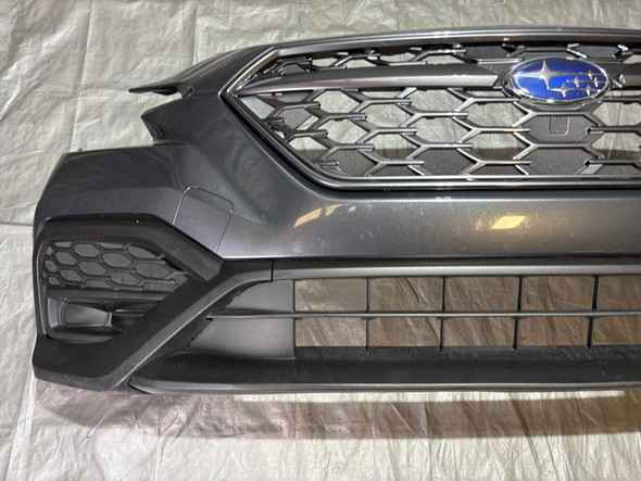 2022-2024 Subaru WRX OEM Front Bumper Cover w/ Grilles / Magnetite Gray Metallic  SW007